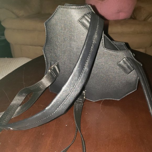 MAD Engine Black Spider Web Heart Backpack - Picture 6 of 7